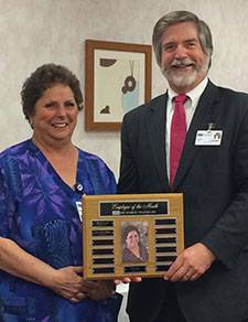 Deborah Seney, Housekeeper, Named DKH Employee of the Month